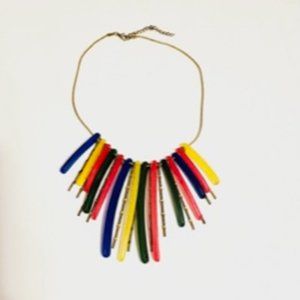 Multicolor Bold Statement Piece Necklace